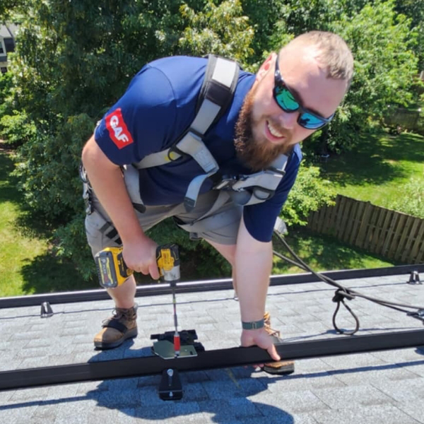 John, solar expert at NVB Contracting in Virginia.