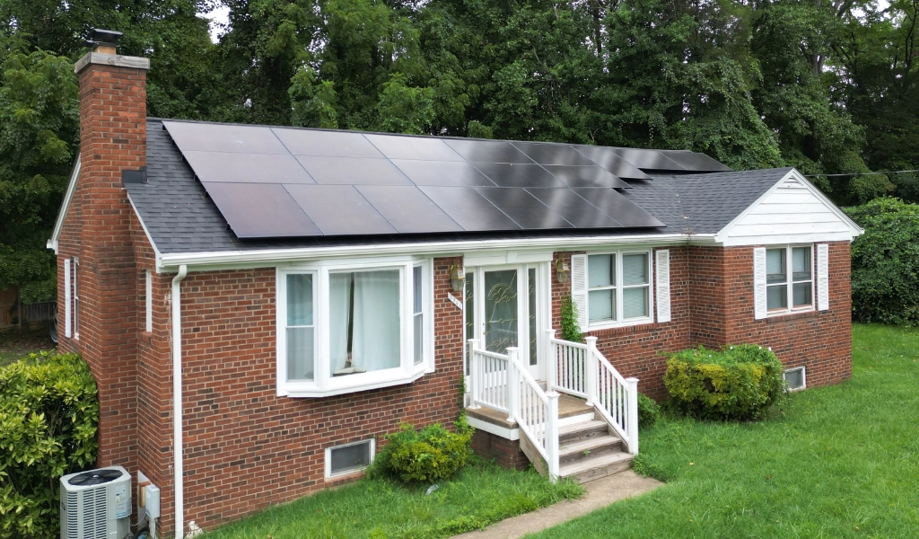 Brick House Solar Project by NVB Contracting.